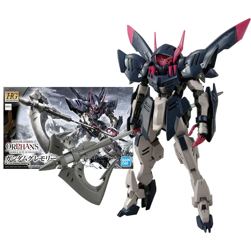 

Bandai Gundam Model Kit Anime Figure HG IBO 1/144 ASW-G-56 Gremory Genuine Gunpla Model Anime Action Figure Toys for Children