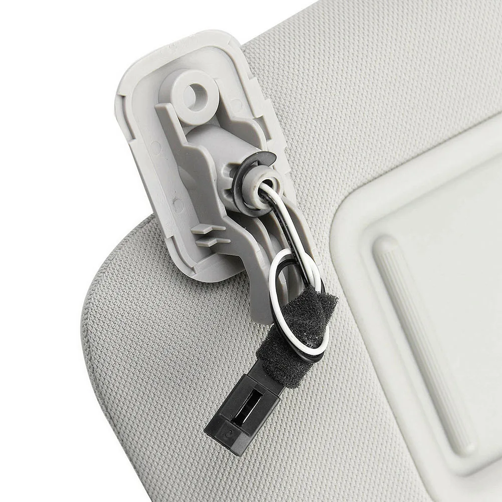 Солнцезащитный козырек для левой стороны водителя автомобиля серый Mazda 2010 2011 2012