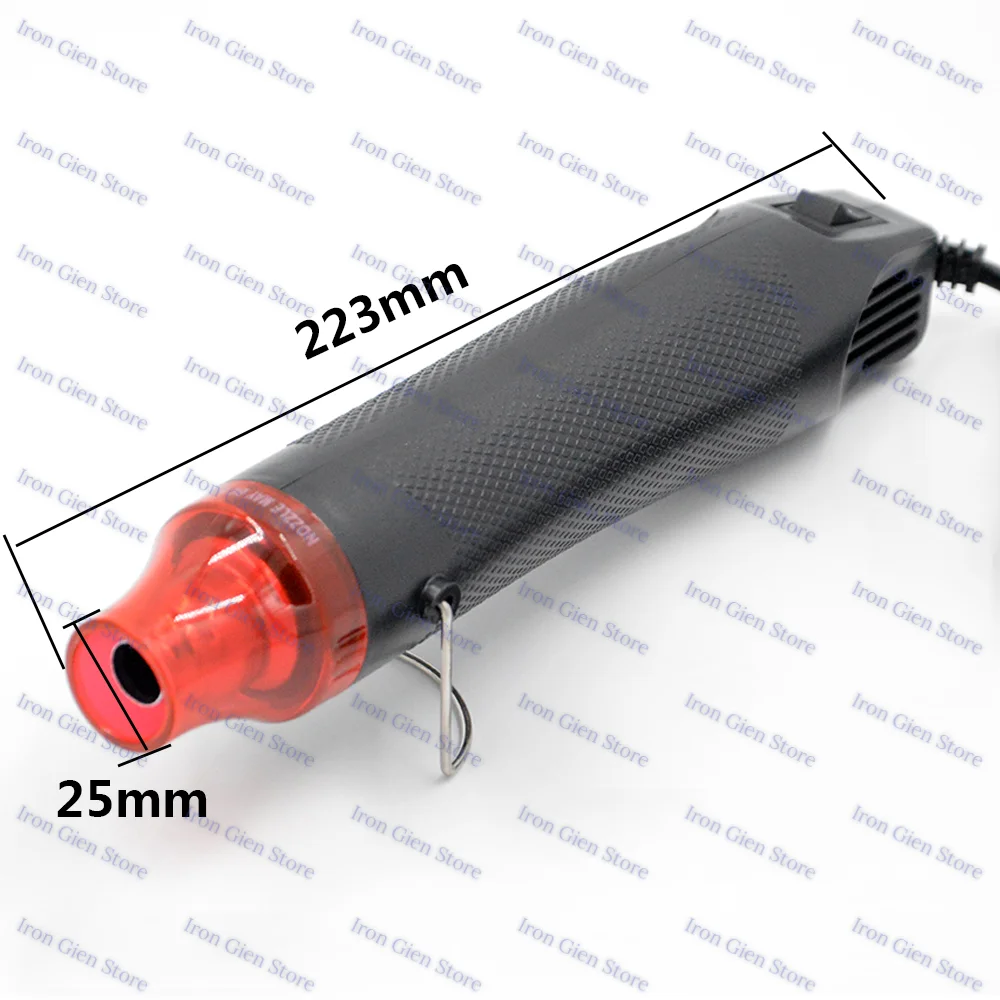 Тепловая пушка с европейской и американской вилкой 110 В 220 300 Вт опорой для сиденья