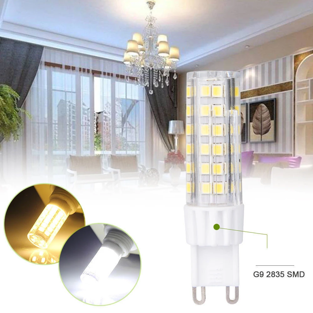 Светодиодная лампа G9 220 В переменного тока SMD 5 Вт 7 9 12 15 | Лампы и освещение