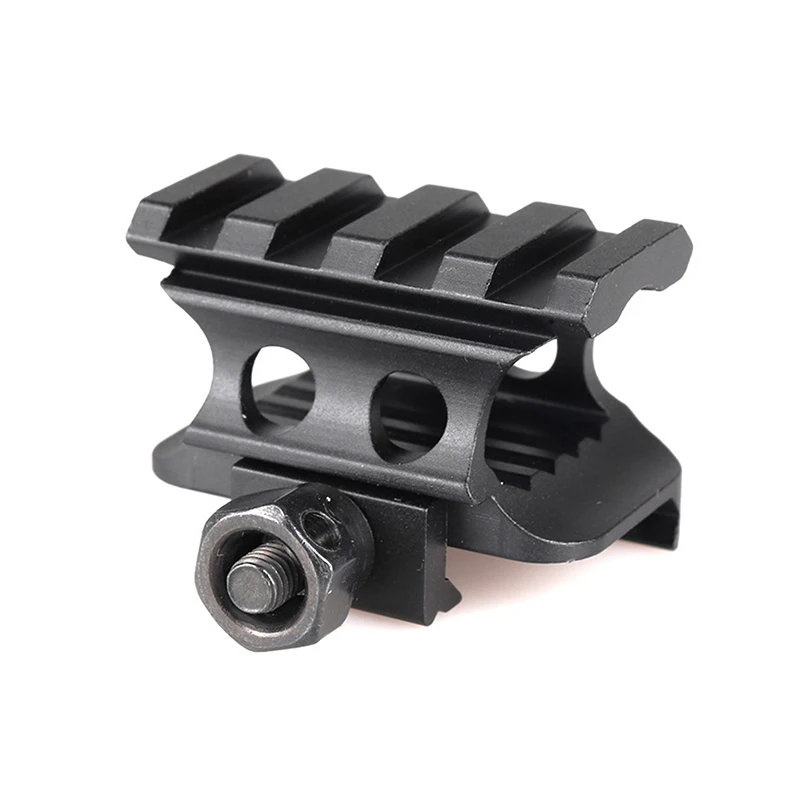 

20mm Weaver Picatinny Rail With 4 Slot Increase Bracket Riser Base Suit Scope Mount Accessories for Hunting