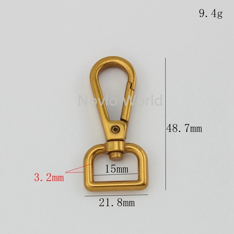 Мир Nolvo 5 20 100шт 48 7*15 мм старая золотая металлическая пряжка собачий ошейник цепь