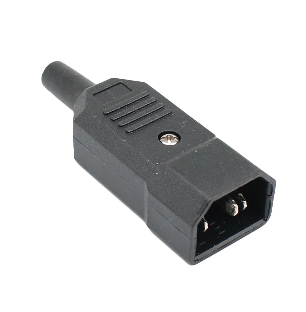 

Розетка IEC 320 C14 черная