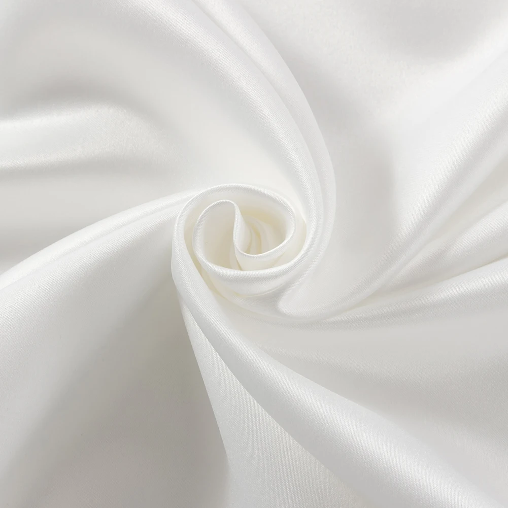 2 шт. наволочки из 100% моющегося шелка мягкая простая шелковистая наволочка чехол