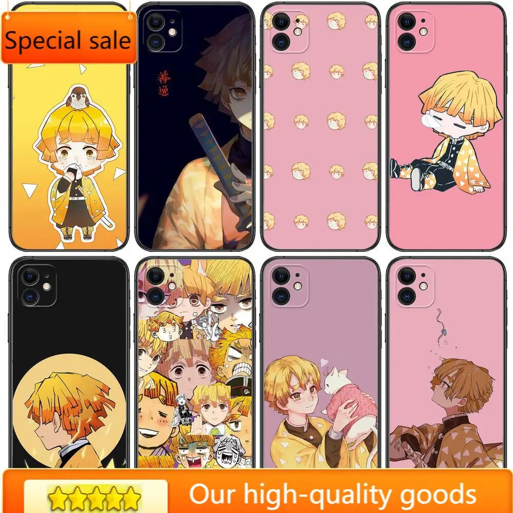 

Agatsuma Zenitsu Phone Cases For iphone 13 Pro Max case 12 11 Pro Max 8 PLUS 7 PLUS 6S iphone XR X XS mini mobile cell women