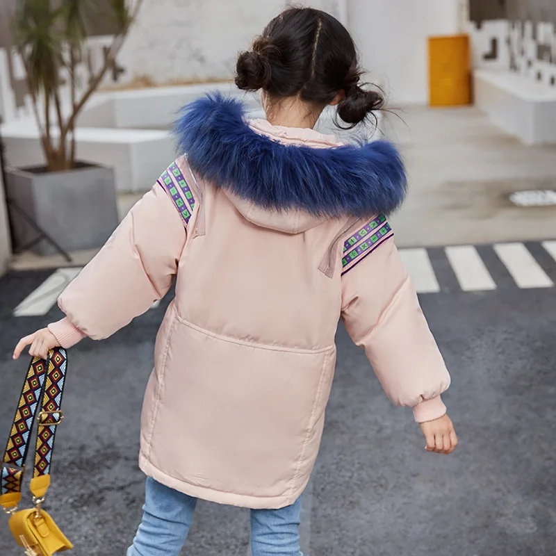 

Girls Winter Jackets And Coats 90% Duck Down Real Fur Outerwear Coat Kids Parkas Coat For Big Girl 4 6 8 10 12 14Y Snow Wear