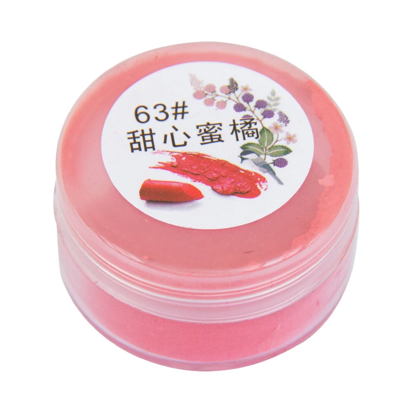 Губная помада пудра сладкого апельсина жемчуг для татуажа пигмент мануального