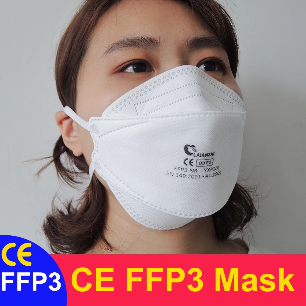 LAIANZHI CE FFP3 маски для лица Защитная противовирусная маска ffp3маска - Цена: 69.76