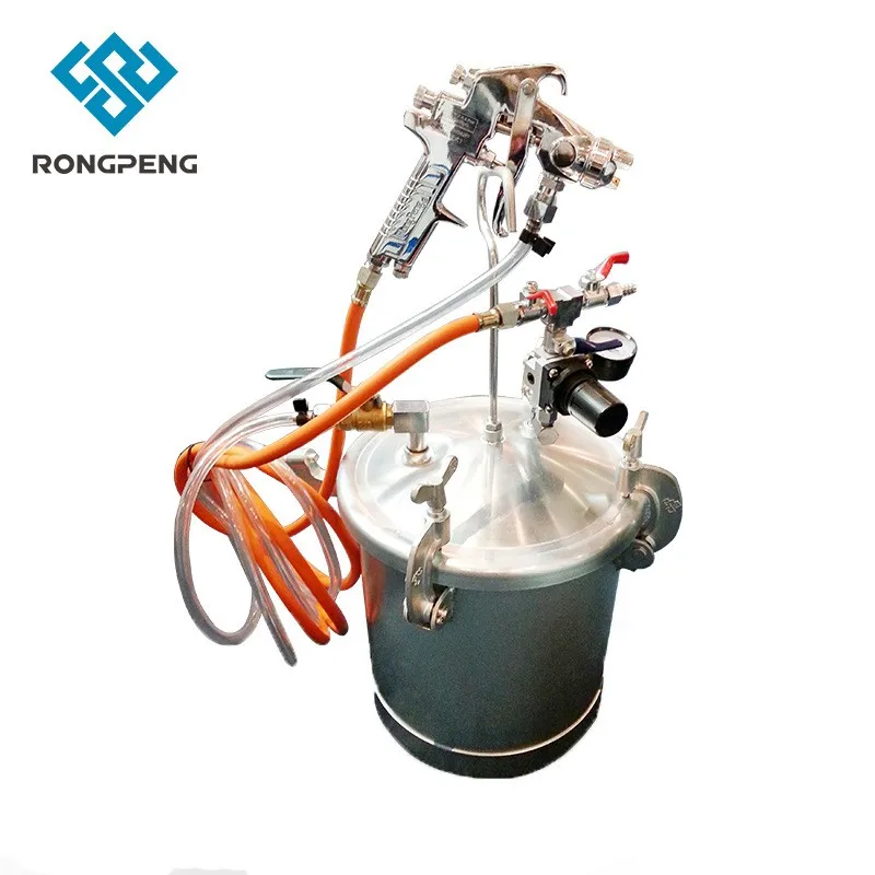 Rongpeng 10L Давление баррель Гранит многоцветный пистолет распылитель Краски
