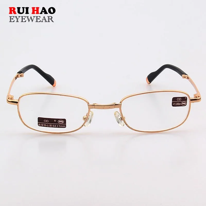 Портативное Пресбиопия стекло для глаз es складное чтения прозрачные стеклянные