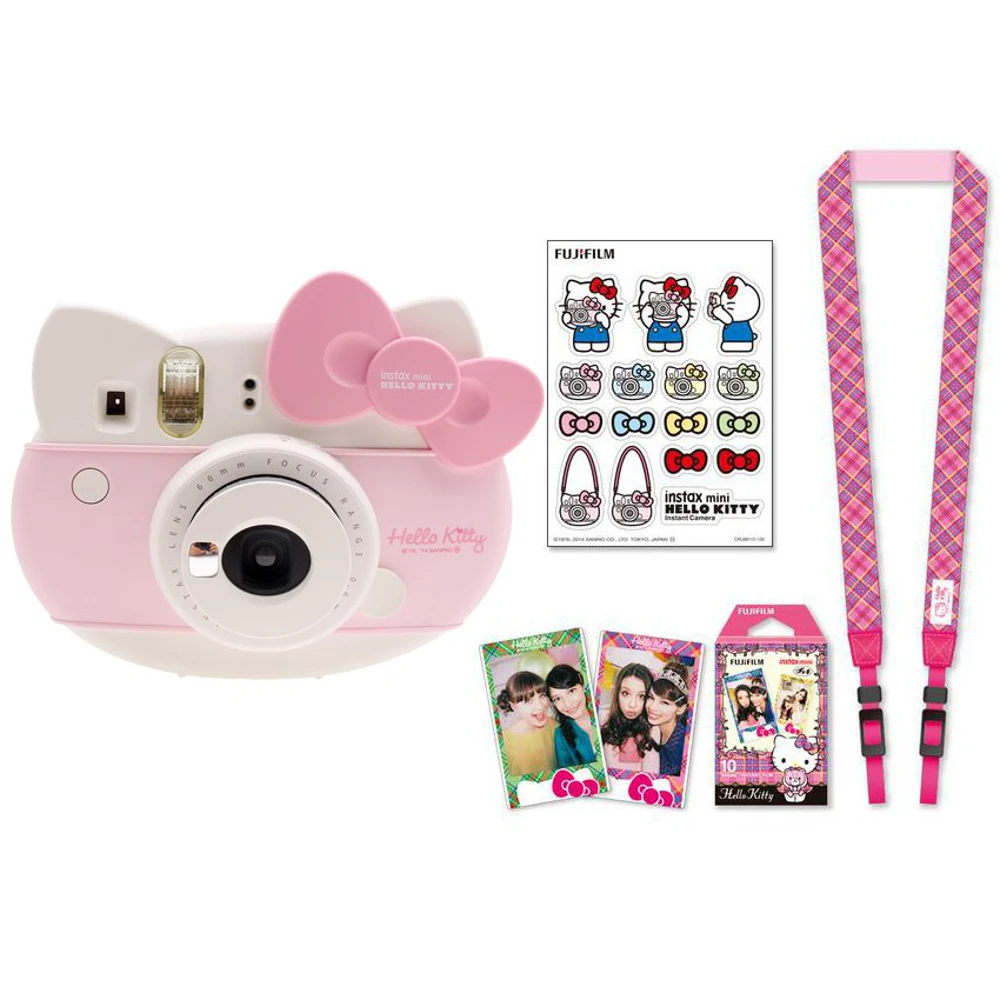 Fujifilm Instax Mini 8 Kitty Ограниченная серия мгновенных фотокамер с 10 листами Пленка