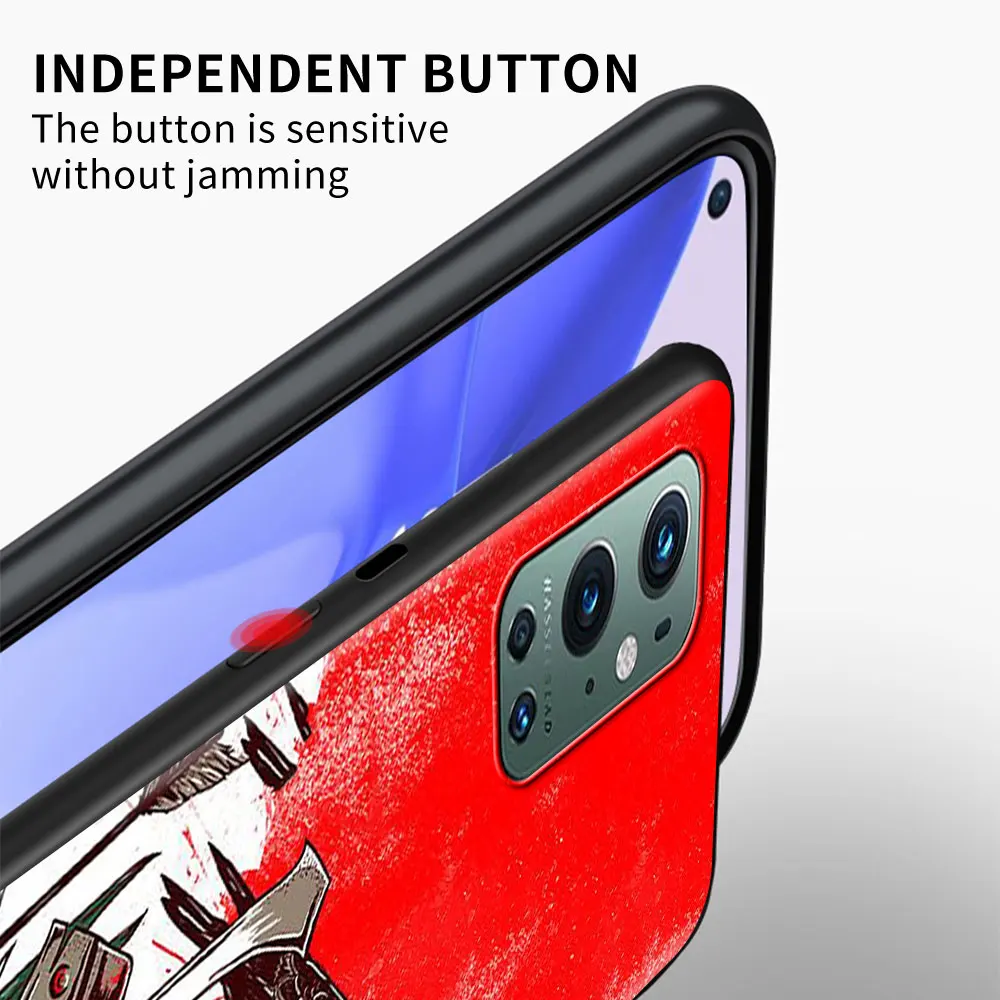 aesthetic samurai cool phone shell for oneplus 8t 8 7 7t 9 pro nord n10 n100 9r 5g case mobile phone bag 1 9pro soft cover free global shipping