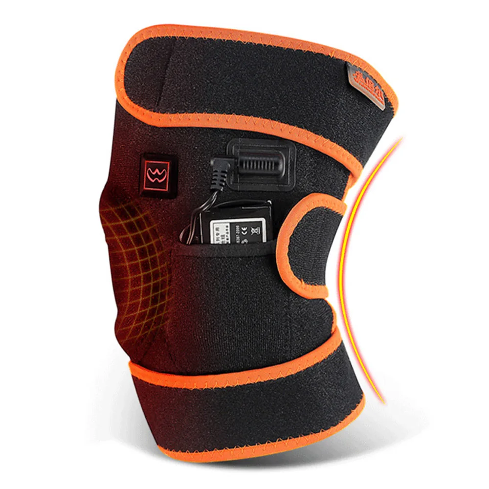 Теплые наколенники с подогревом и перезаряжаемой батареей для мужчин женщин