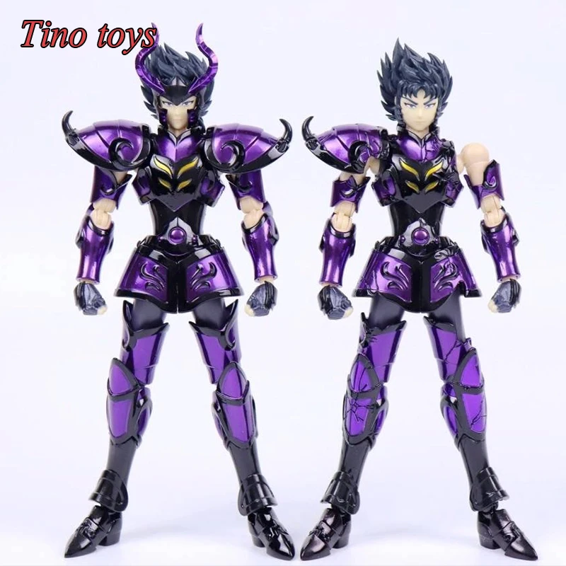 

CS модель Saint Seiya EX Capricorn Shura Hades Specter Surplice Золотая экшн-фигурка Saint Shura металлическая Броня модель игрушки
