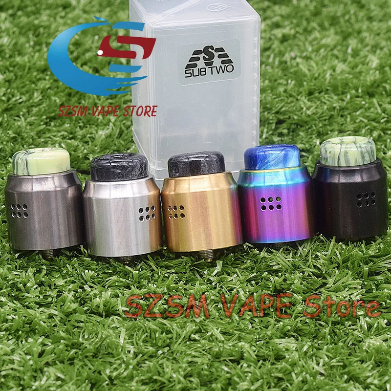 Subtwo Dual RDA Vape 24 мм 316ss бак для испарителя электронной сигареты Регулируемый
