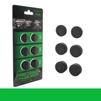 6pcslot silicone thumb stick grip caps forxbox series x controller joystick gamepad xsx cases