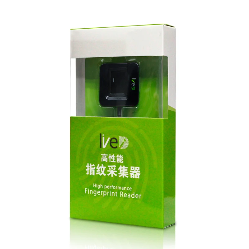 Биометрический сканер отпечатков пальцев LiveID 20R USB датчик для системы контроля