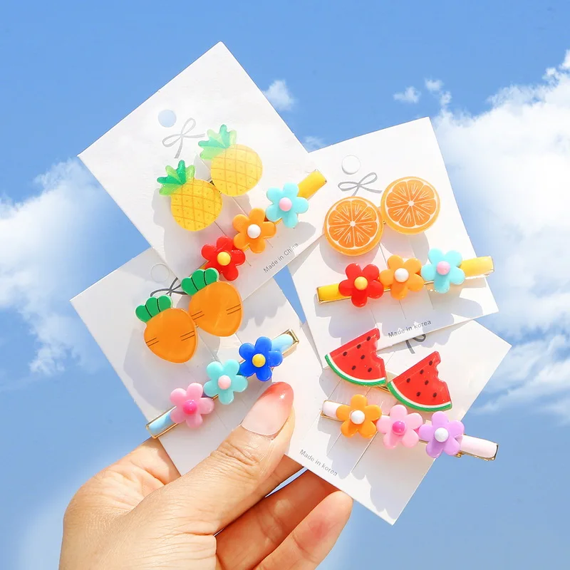 2 шт. облако леденец на палочке радужные заколки для волос девочек Женские