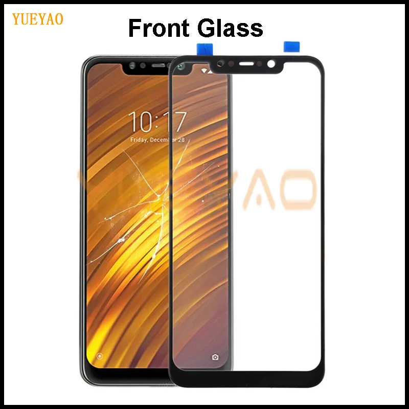 Оригинальный ЖК экран 6 18 дюйма с рамкой для Xiaomi Pocophone F1 дисплей POCO разрешение