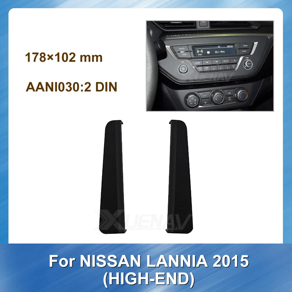 

2Din Car Radio Fascia Surround Panel Dash Trim Kits Stereo Install for NISSAN LANNIA (High End) car dvd frame installation