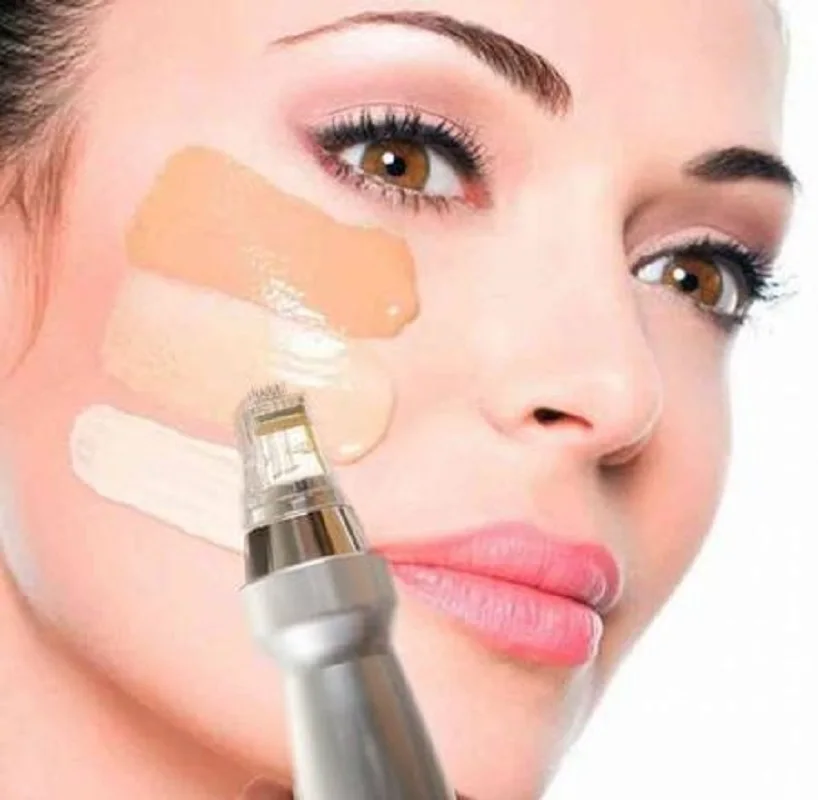 

New Golden BB Cream Beauty Pen Stainless Steel BB Cream Injection Auxiliary Beauty Instrument, Used For Facial Makeup Whitening
