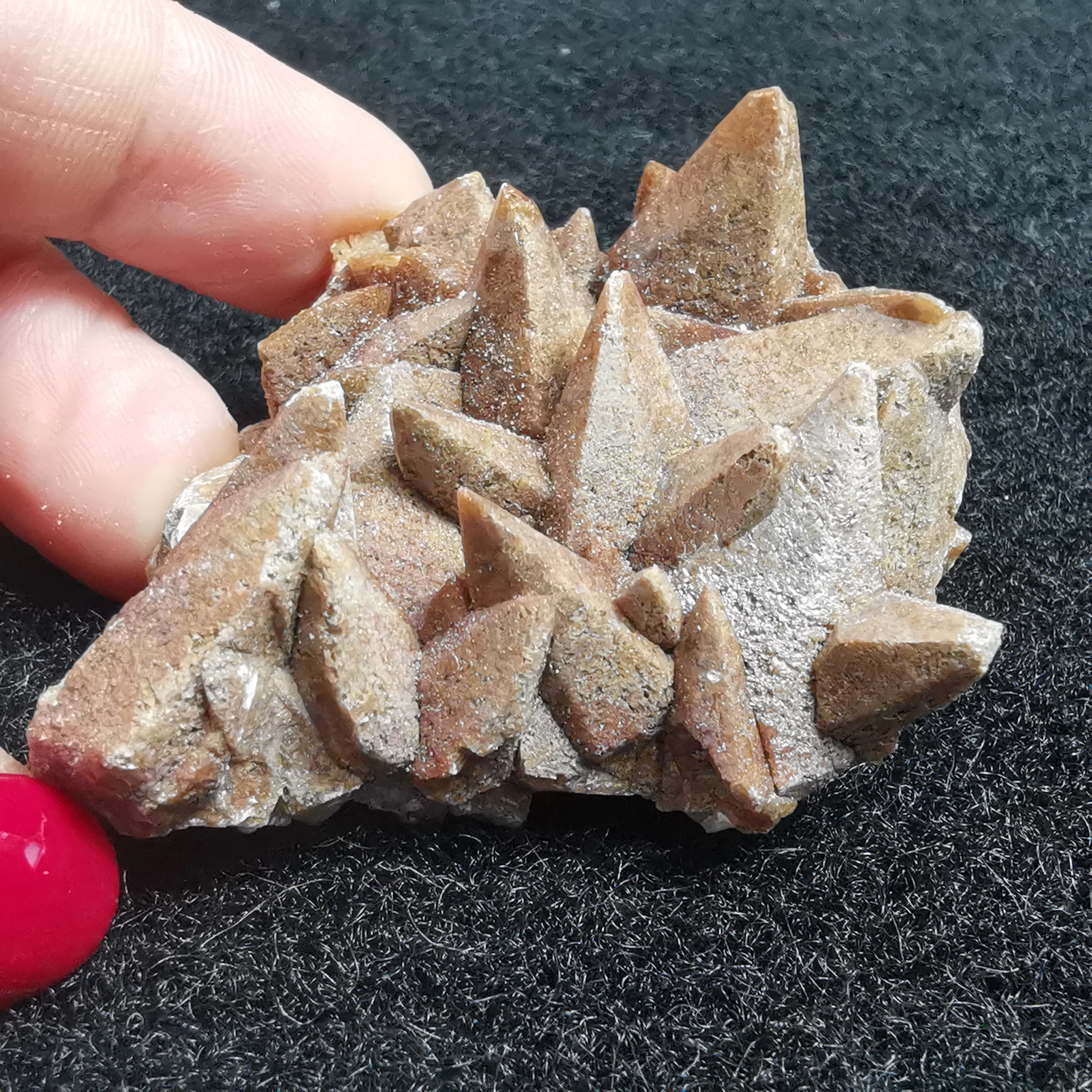 

46g100% natural rare calcite mineral specimens and crystal restoration CRYSTAL QUARTZ GEM home decoration collection Teaching