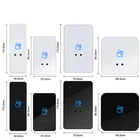 Инфракрасный No Touch кнопка выхода 12V 24V Бесконтактный выхода Release Switch черный Цвет для система контроля допуска к двери