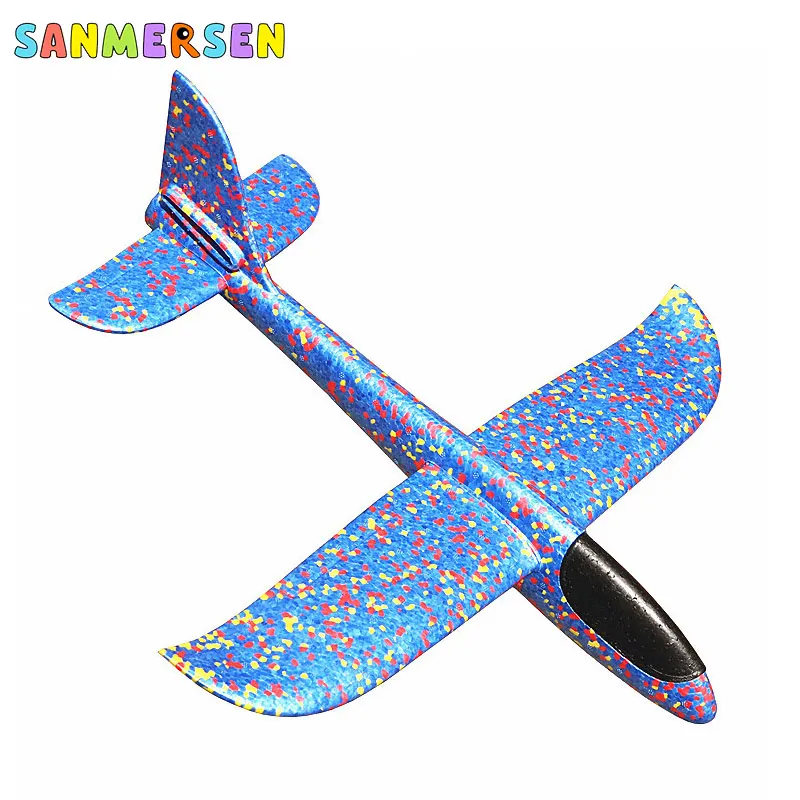 48 см Новый двухрежимный Летающий самолёт ручной работы Бумеранг пенопласт