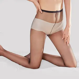 2021 сексуальное ультратонкое нижнее белье 3Den с высокой талией, эластичное женское нижнее белье, нейлоновые колготки, прозрачные колготки на талии