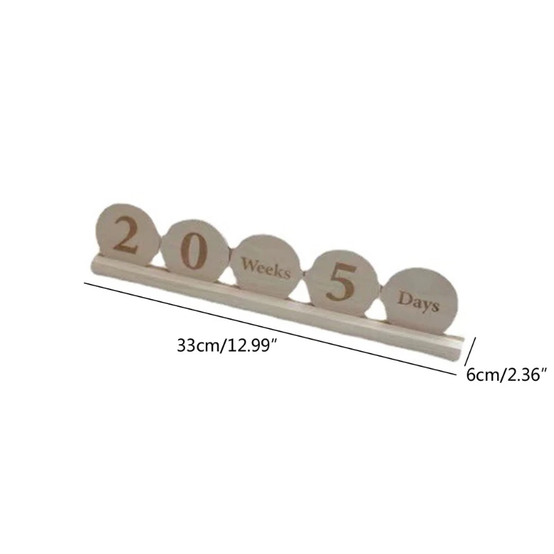 

Wooden Monthly Milestone Photo Cards Record Discs Early Learning Multiplication Wood Chips Baby Kids Photography Props
