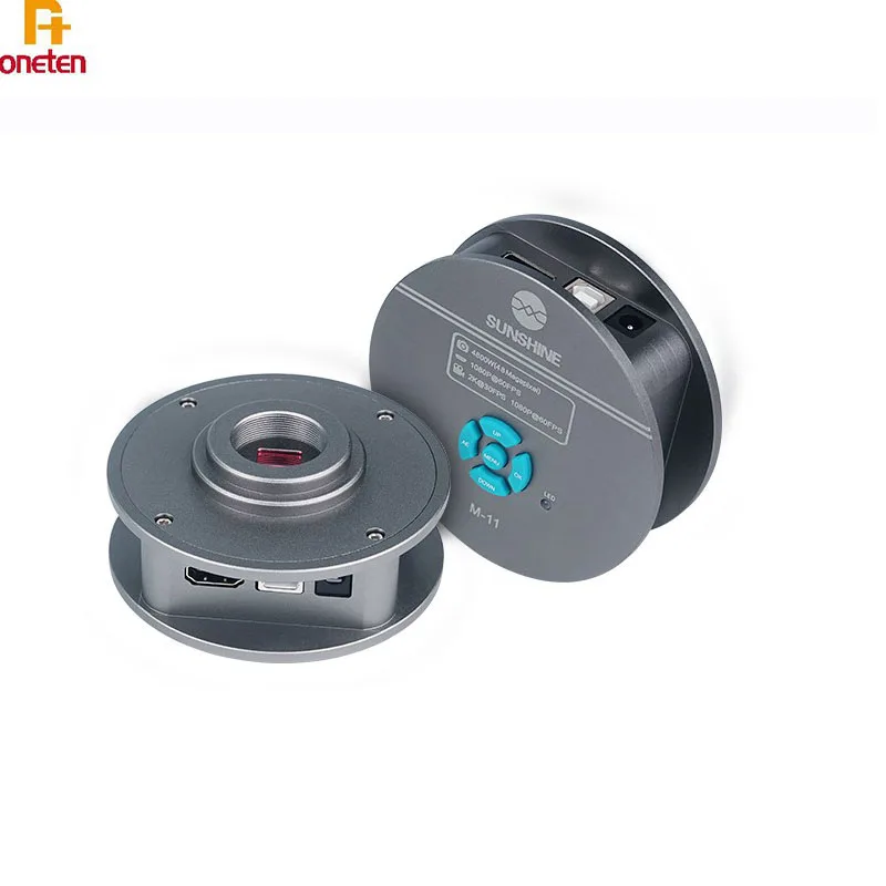 Relife микроскоп Ультра HD камера HDMI Тринокулярный USB 3800 Вт 4800 M 12 13 для телефона