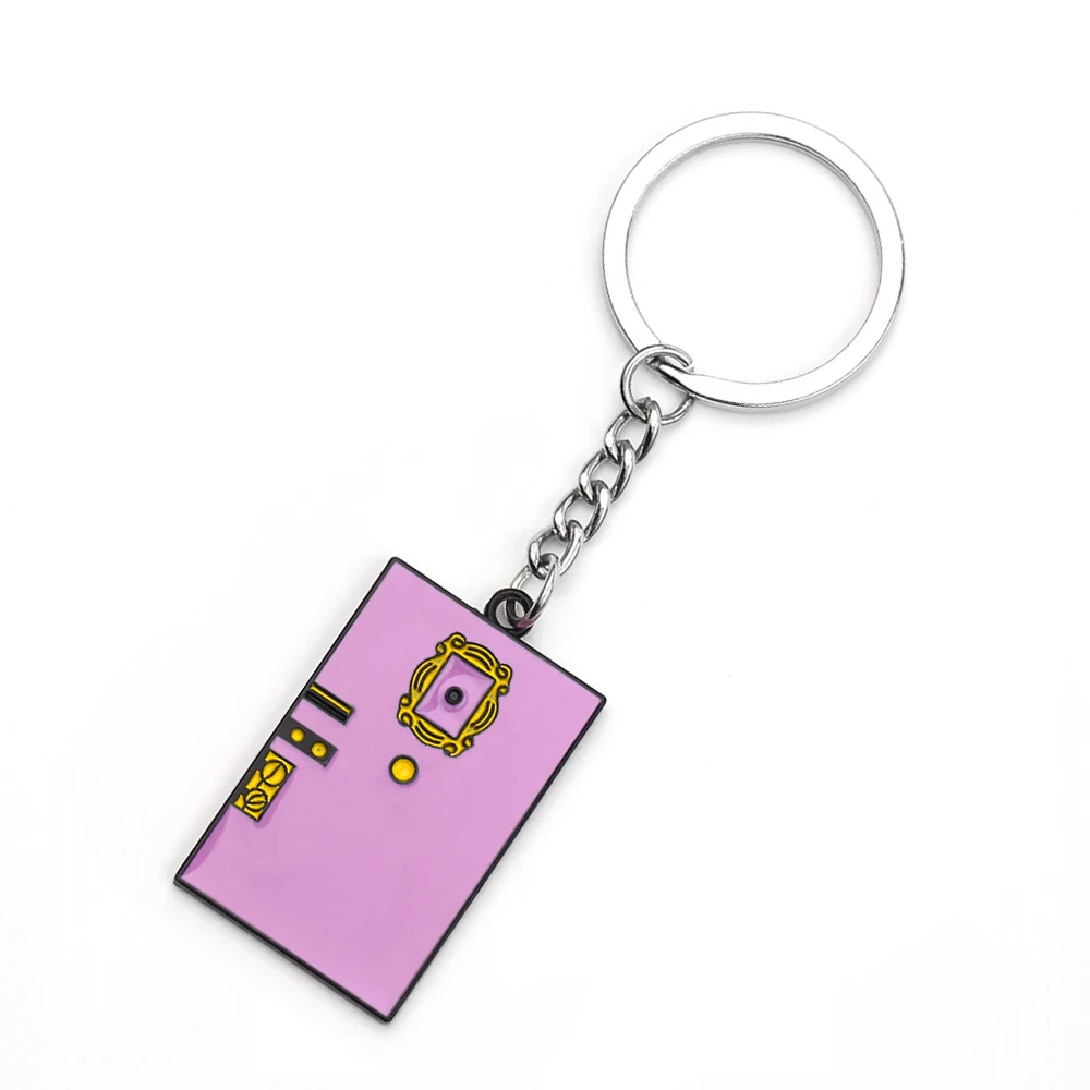 

DZ1858 Friends TV Show Key Ring Car Keys Keychain Gift Boyfriend Chain Keychains Women Holder Couple Fashion Jewelry
