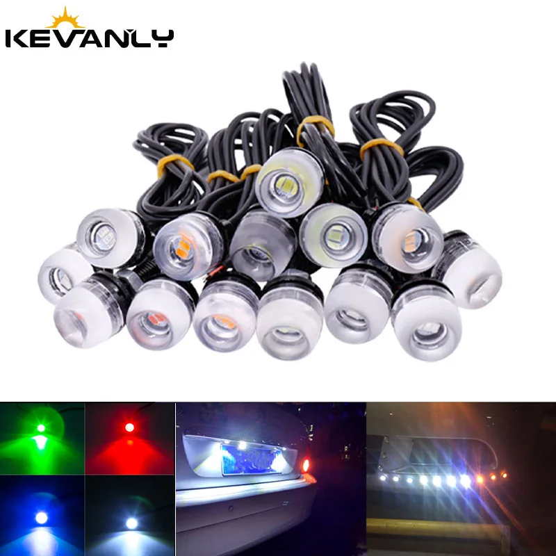 1 шт. автомобильный бочонок DRL 18 мм орлиный глаз светильник водонепроницаемый