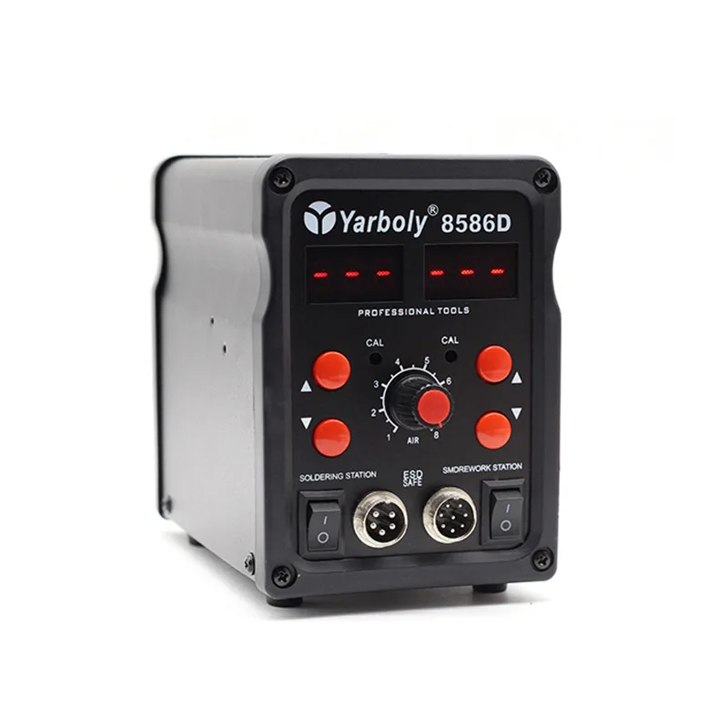 Паяльник 8586D цифровая паяльная станция с термофеном для ремонта телефонов |
