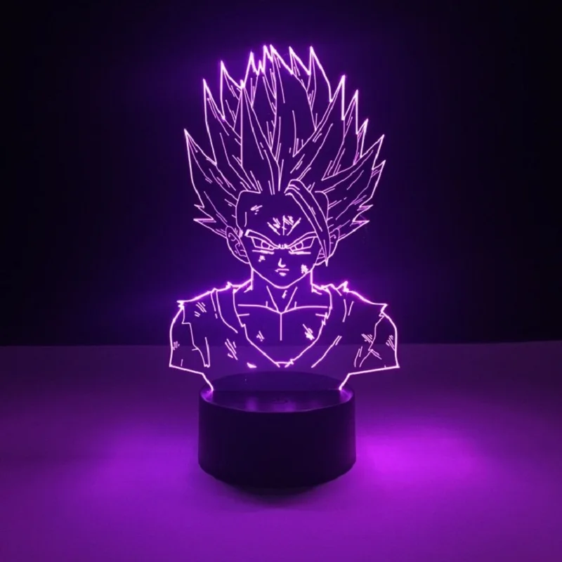 VCity 3D ночник Dragon Ball серии Goku мультфильм рисунок Touch беспроводной USB лампа атмосферное освещение домашний магазин стол современный декор