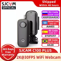 original sjcam c100 plus action camera thumb camera 2k 30fps h 265 wifi 30m waterproof sports dv webcam