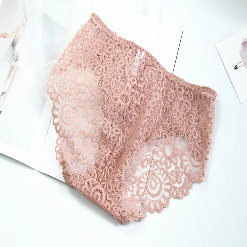 Женские модные трусики кружевные трусы женское нижнее белье с высокой посадкой