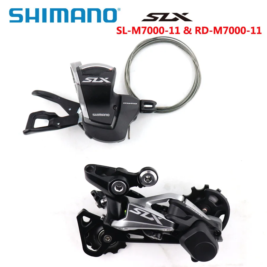 SHIMANO DEORE SLX M7000 переключатель группы SL M7000 11S задний переключатель рычаг переключения+ RD M7000 11S GS MTB Запчасти для велосипеда