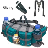 nancy tino outdoor sports waist bag hiking cycling climbing backpack bicycle pack running water bottle waterproof nylon mountain