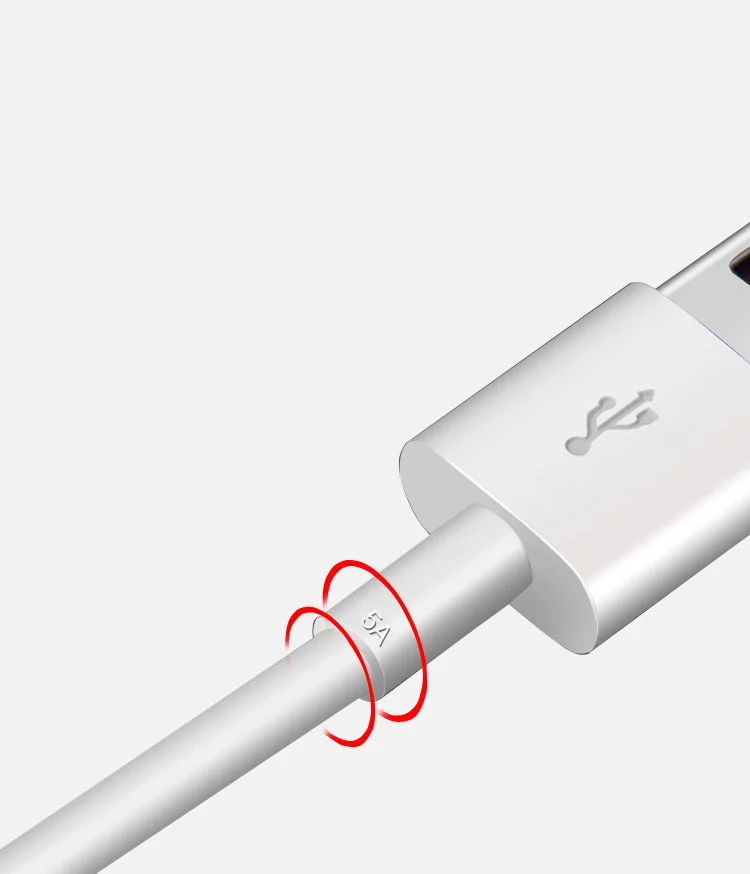 Оригинальный зарядный кабель Huawei 5A USB Тип C шнур для быстрой зарядки и передачи
