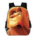 16-дюймовый Mochila Infantil Король Лев Симба школьные ранцы подарок на Новый год для девочек-подростков с изображением мультипликационных персонажей для детей Детская сумка-рюкзак для мальчика