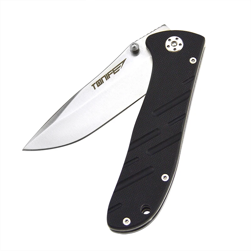 TONIFE CKT6012 Luminescence Folding Knife 8Cr14MoV Blade G10 Handle Outdoor Utility Camping Hunting Survival EDC Tool Knifes | Инструменты