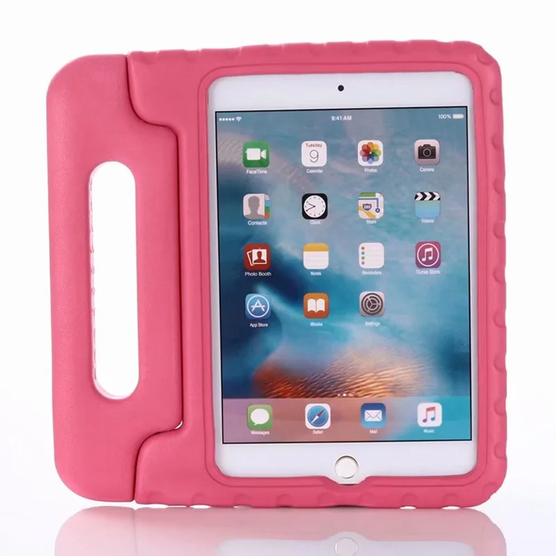 Fundas для IPad Mini 4 чехол для детей роскошный EVA пены Стенд противоударный чехол для Apple IPad Mini 5 1 2 3 retina с ручкой
