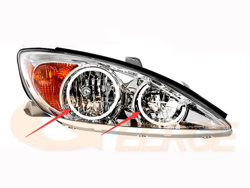 Для Toyota Camry XV30 Pre facelift 2002 2003 2004 отличные ультра яркие CCFL ангельские глазки halo