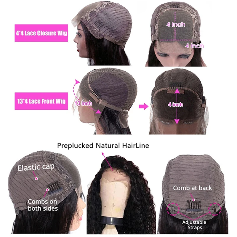 SoulLady Джерри вьющиеся Синтетические волосы на кружеве человеческих волос парики