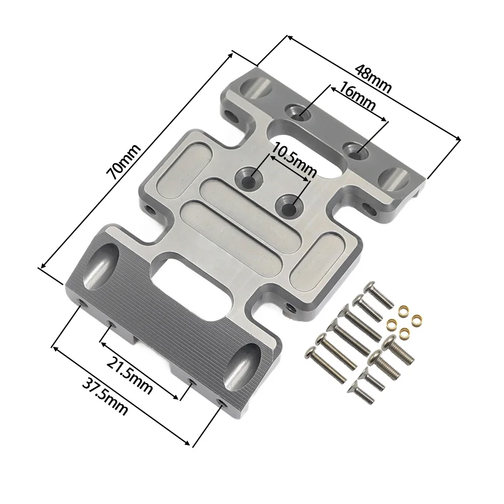 Шасси из алюминиевого сплава Центральная противоскользящая пластина с винтовым