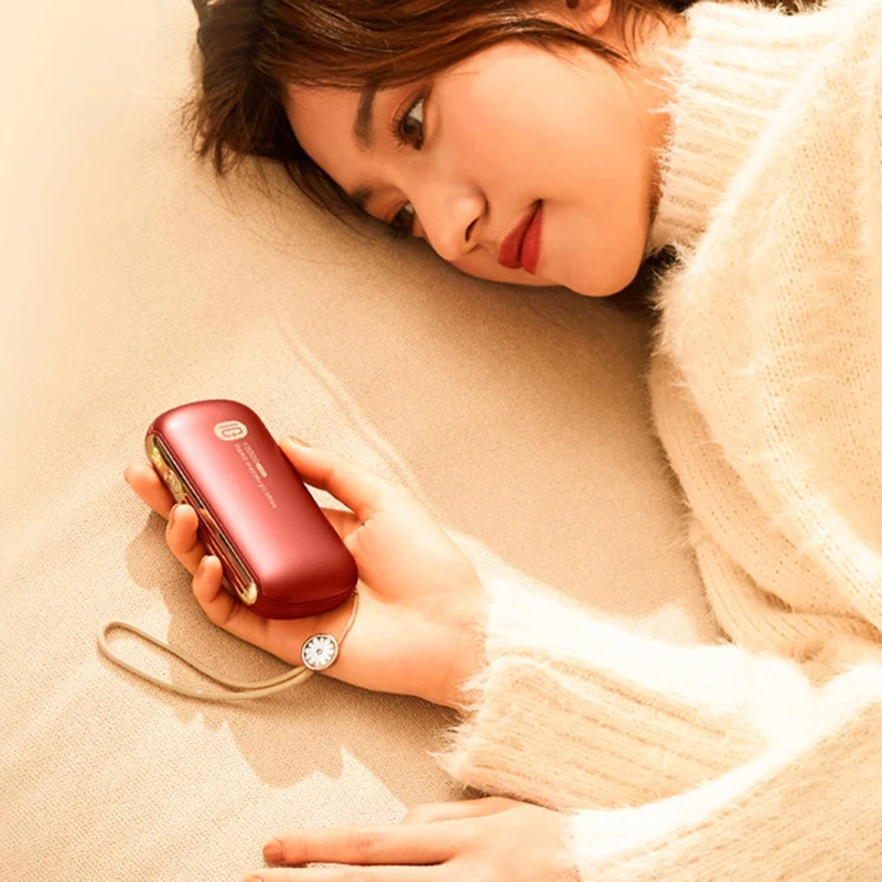 Грелка для рук с USB и Мощность Bank 2 в 1 самонагревающийся браслет большого Ёмкость