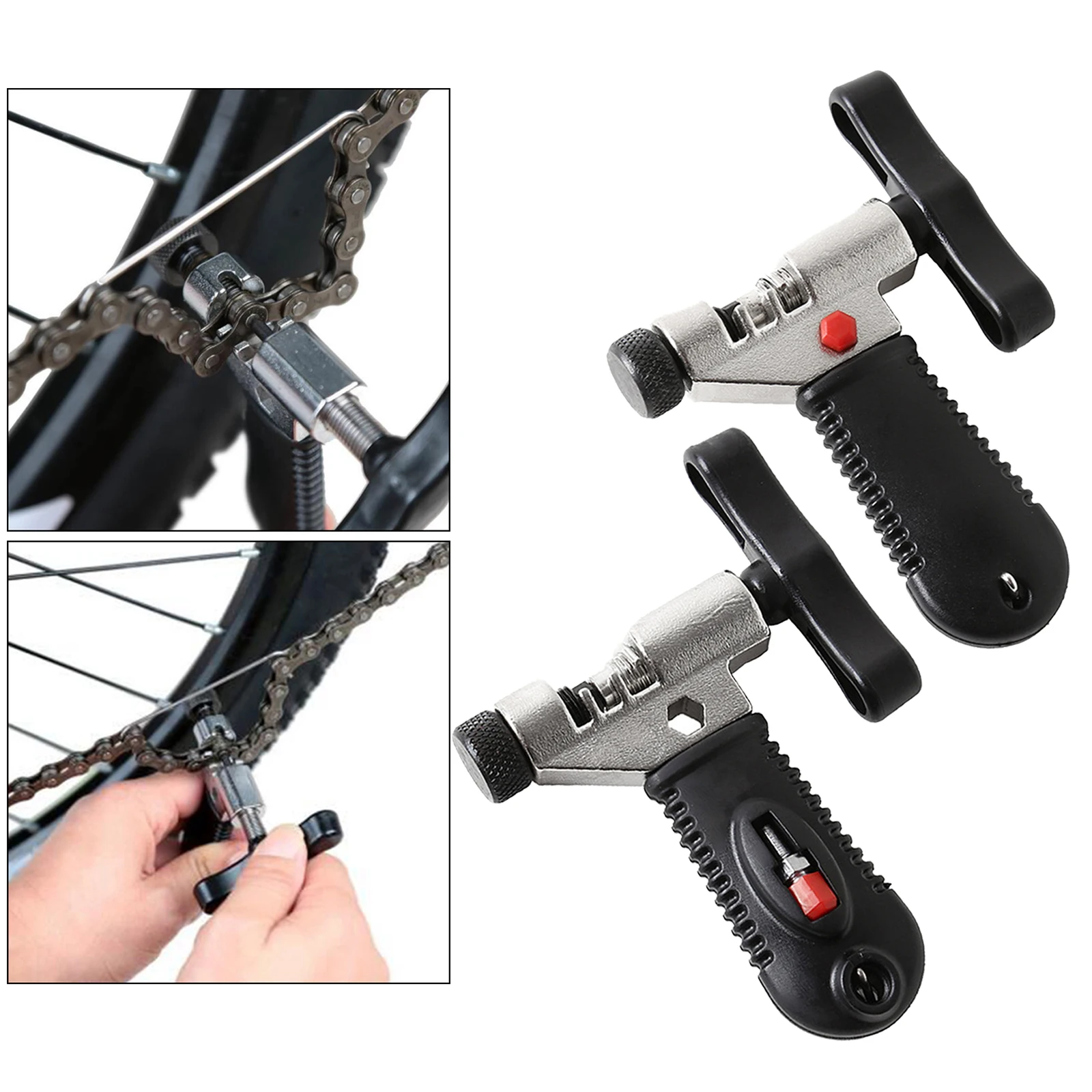 

Portable Bike Chain Splitter Breaker Rivet Opener Remover Repair Chain Hook