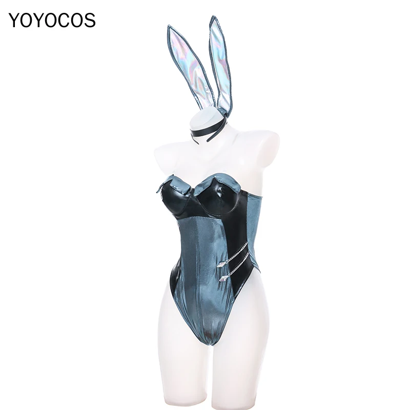 YOYOCOS KDA Kaisa костюм кролика для косплея Модный новый сексуальный боди кролик версия