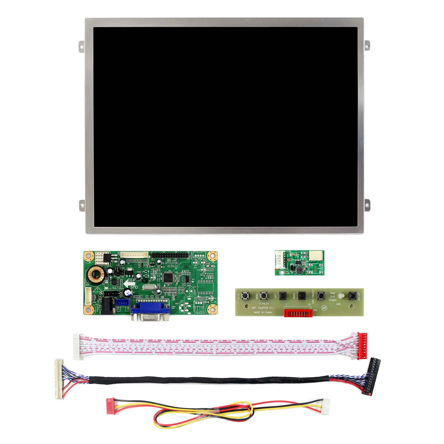 VSDISPLAY 10,4 дюймов IPS VS104T-003A 1024x76 8 яркость 500nit ЖК-экран с HD MI VGA Аудио ЖК-контроллер (art.: 3a357fcb774) - 3a357fcb774